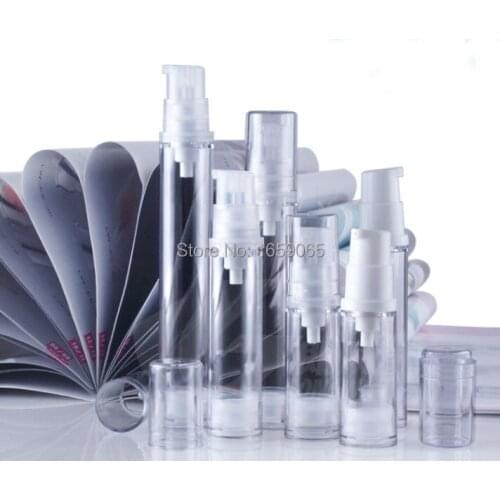 12ml duckbill vacuum refillable cosmetic bottles emulsion points bottling plastic perfume bottle 100pcs/lot