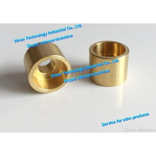 2pcs/lot) 100448679 Contact sleeve lower head Ø20xØ8x16t for ROBOFIL 190,290P,300 Charmilles edm spare parts 100.448.679, 10044