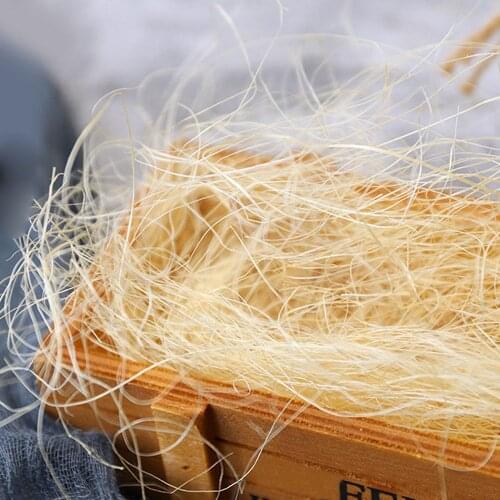 30g/pack Nature Jute Silk Yarn Red Wine Pakage Decor Egg Nest Wrapping Decor Wedding Party DIY Decoration Supplies