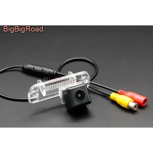 BigBigRoad Wireless Rear View Backup Camera For Mercedes Benz C Class W203 E Class W211 CLS Class W218 GL Class W251 W164 X164