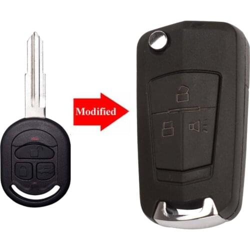 Jingyuqin 10P 3b Modified Remote Key Shell Case for Chevrolet Lacetti/Optra/Nubira Vehicle Pocket Alarm 2005 2006 2007 2008 2009