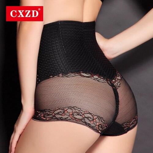 CXZD Women High Waist Slimming Tummy Control Butt Lifter Seamless Briefs Shapewear ostpartum bodysuit Breathable Panties