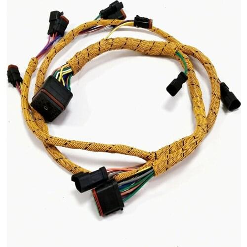 For Caterpillar Excavator Accessories CAT345B new/old engine wiring harness 117-2763/145-0176 plug