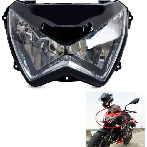 NICECNC For Kawasaki Headlamp Motorcycle Headlight Assembly Head Lamp Light For Kawasaki Z 250 300 800 2015 2016 Z250 Z350 Z800