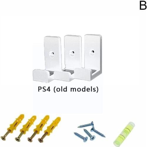 ABS Mainframe Rack Wall Holder For PS4 Pro Rack Wall Gamepad Pad Stand Mount Dock H2M4