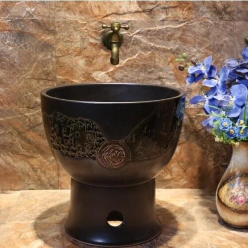 New s tyle classical bathroom ceramic mop tub