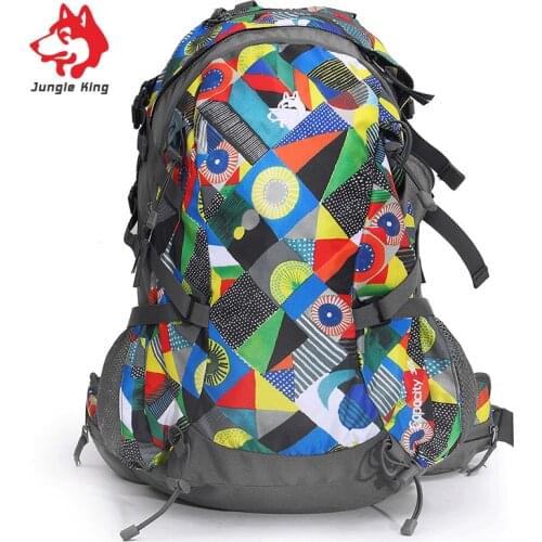 Jungle King Outdoor professional mountaineering bag shoulder 32L travel bag camping camper walking climbing bag student bag
