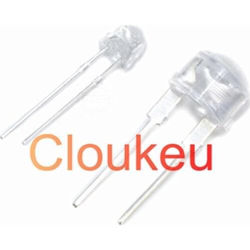 Ruibo straw hat light-emitting diode 5MM straw hat straight plug LED lamp beads white hair red blue yellow white green