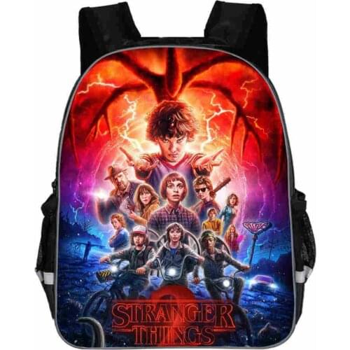 New Stranger Things Backpack Children School Bags Kids Kindergarten Bag Stranger Things Backpacks Baby Gifts SAC a DOS