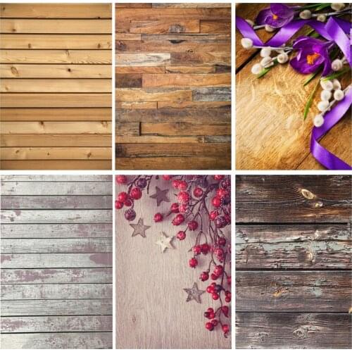 Vinyl Custom Photography Backdrops Prop Wooden Planks Theme Photography Background 200526SR-01