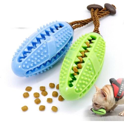 Dog Toothbrush Toy Puppy Dental Brushing Stick Chew Tooth Cleaner Dog Oral Care Silicone Chew Toys Pet Supplies