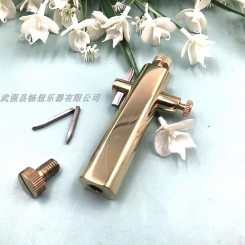 3pcs Violin make tool,brass Purfle carving knife