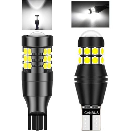 1pcs Signal Lamp W16W LED T15 921 912 Bulb Super Bright T15 Led Canbus Auto Backup Reserve Lights Tail Lamp 12V