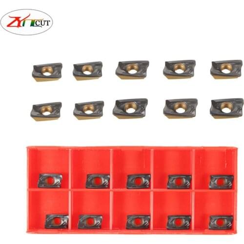 10pcs R390-11T308M For Medium carbon steel and High hardness material processing Finishing milling insert CNC cutting tool