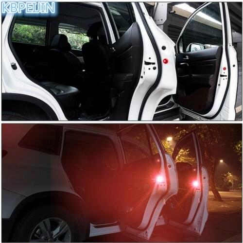 2pc Car LED Warning Anti Collision Magnetic Flashing Lamp Sticker for lifan x60 620 520 320 x50 solano smily Car Styling