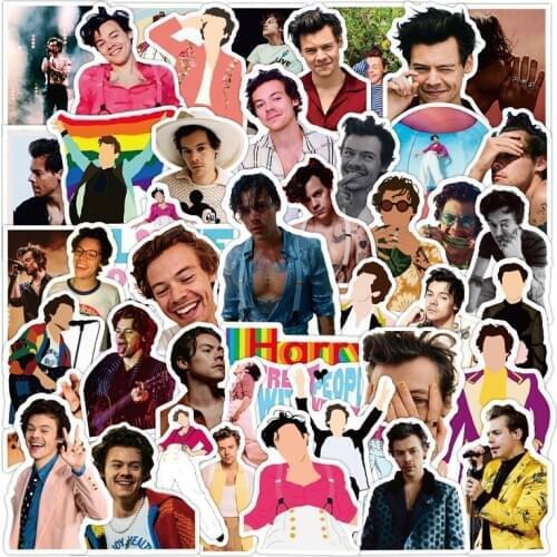 50 PCS UK Music Singer Graffiti Stickers DIY Bike Travel Luggage Guitar Laptop Waterproof PVC Kids Classic Toy Sticker Decals