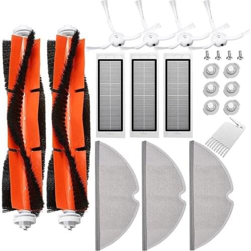 Vacuum Cleaner Accessories for Xiaomi Robot Vacuum Cleaner,Replacement Filter Parts for Xiaomi Roborock S50 S55 S6 Robot