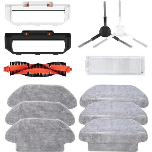 Accessories for Viomi V2 Pro / Viomi V3 / Viomi SE V-RVCLM21B Robot Vacuum Cleaner Main side brush Hepa filter Mop Cloth