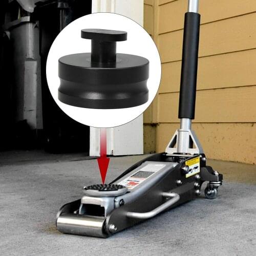 4pcs Aluminum Car Jacking Lift Pad Jack Pads Lift Pucks Jack Pucks Auto Disassembly Tool for Corvette C5 C6 Z06 (Black)