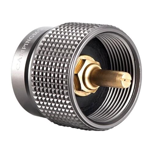 Aluminum Alloy Outdoor Camping American standard and MAPP Gas Cylinder Cartridge Converter Gas Stove IPE Adapter