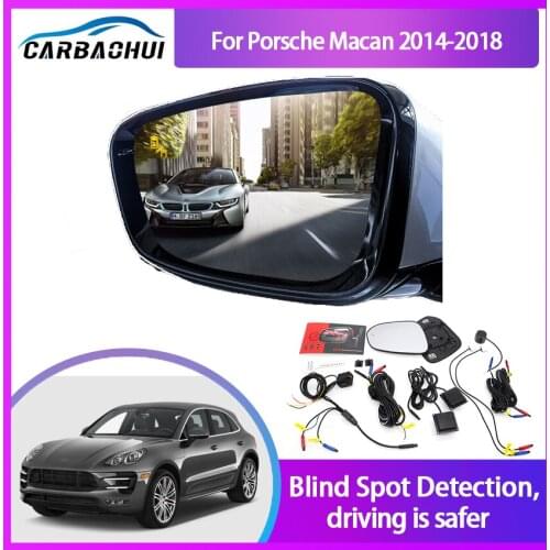 Car Blind Spot Monitoring for Porsche Macan 2014-2018 BSD BSA BSM Radar Detection System Microwave Sensor Assistant Security