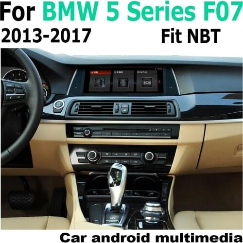 10.25" Android car multimedia player For BMW 5 Series F07 GT 2013-2017 Navigation Navi GPS BT Support 4G 3G WiFi Radio stereo