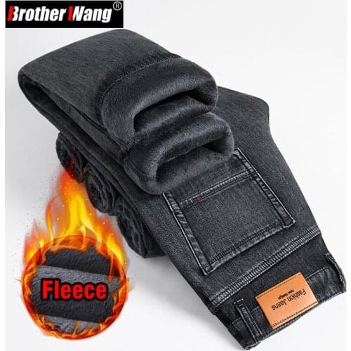 Brother Wang Mens Winter Jeans China