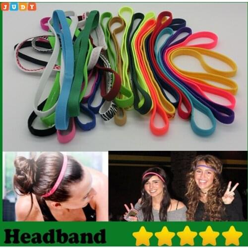 Elastic Sport Headbands Hairband Soccer Tennis Headband