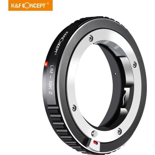 K&F Concept L/M to NIK(Z) High Density Camera Adapter Leica M Lenses to Nikon Z Z6 Z7 camera Lens Mount Adapter
