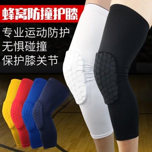 Major Motion Basketball Kneepad Cover Honeycomb Defence Hit The Guard Patella Outdoors Football Leggings Set Can Q7201SHC