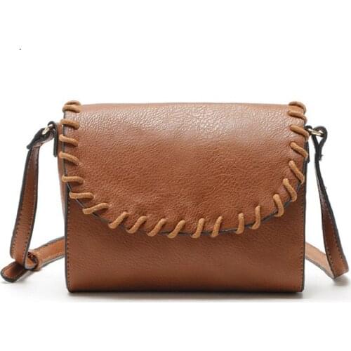 Small bags for women brown messenger bag girls casual crossbody bags soft leather shoulder bag woman new arrival bags