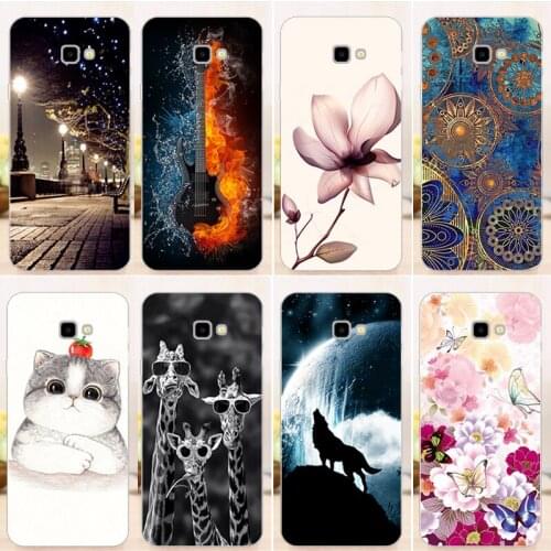 Fashion Cover for Samsung Galaxy J4 Plus Silicon Case Back Phone Case For Samsung J4 Plus 2018 J4Plus J415F J415 SM-J415F J4