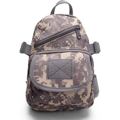 New mens and womens sports chest bag camouflage tactical bag travel leisure backpack Mini Tool Bag