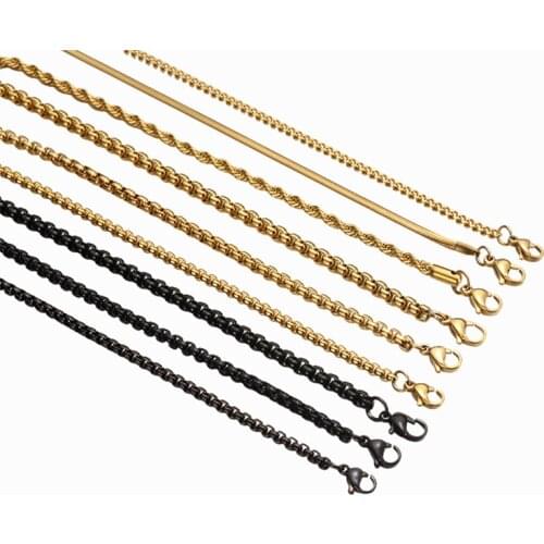 Necklace Trendy Personality Pure Necklace European and American Fashion Brand Minimalist Hip Hop Accessories Necklace