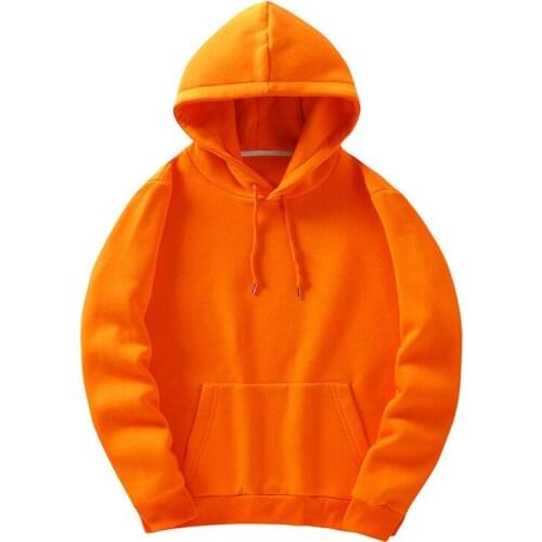 PARKLEES Mens Casual Solid Pocket Harajuku Oversize Fleece Hooded Sweatshirt Loose Drawstring Hoodie Sports Top Pullover Korean