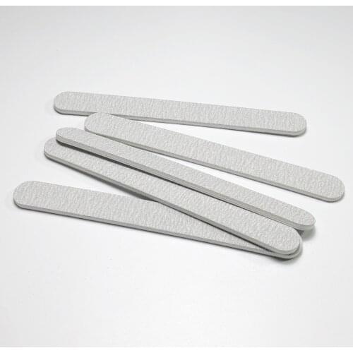 200 pcs Professional Nail Files Buffer Buffing Zebra Nail File Emery Boards