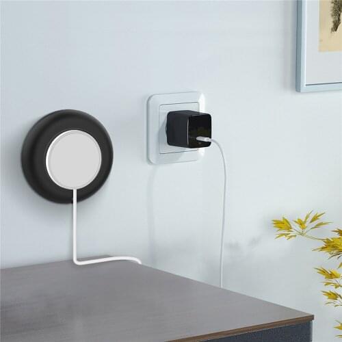 Portable Wireless Charger Charging Stand Holder Silicone Suction Cup Charging Stand for Apple Wireless Charger Accessories