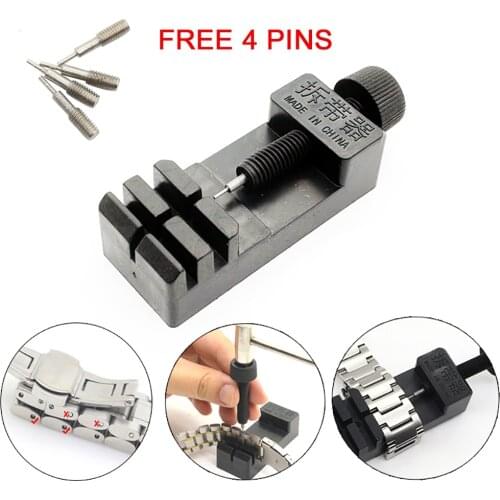 Adjuster Watch Band Strap Bracelet Long Link Pins Remover Repair Tool Kit