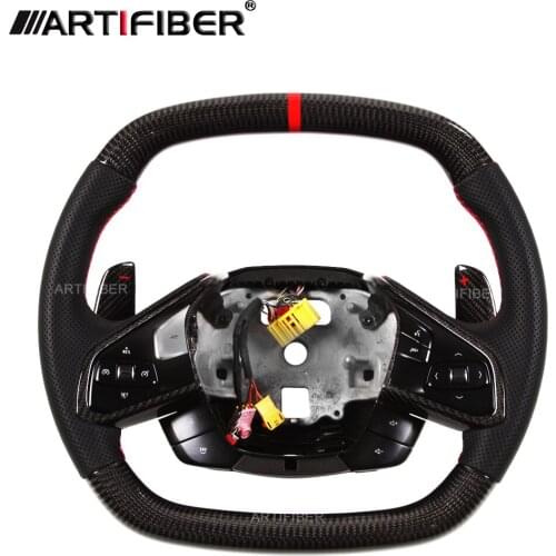 Carbon Fiber Steering Wheel for Chevrolet C8