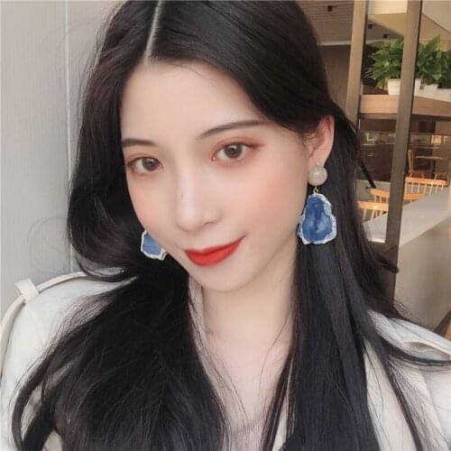 MOFLO Irregular Gold Plated Natural Amethyst Slice Earrings Sliced Agate Gemstone Purple Raw Stone Earrings