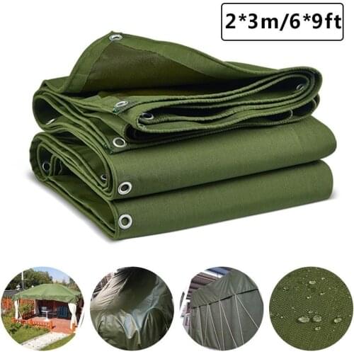 Shade Cloth Tarps Waterproof Ground Tent Trailer Cover Tarpaulin Wear-resistant Cover with Organic Silicon Coating for Boat