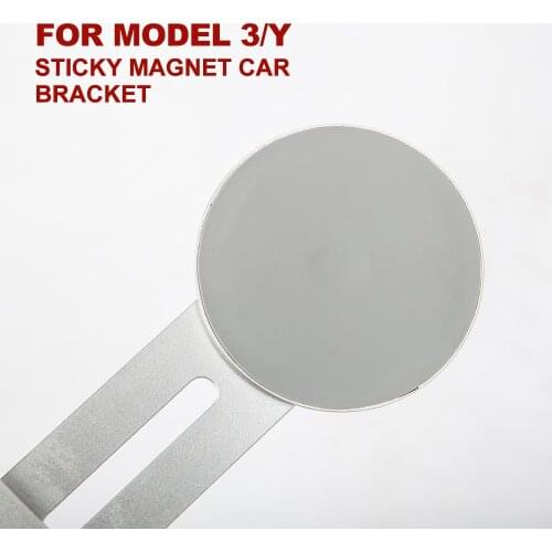 TEY New For Tesla Model 3 2021 Model Y Accessories Car Smartphone Pillar Cell Phone Holder Model Three Model3 accessory Interior