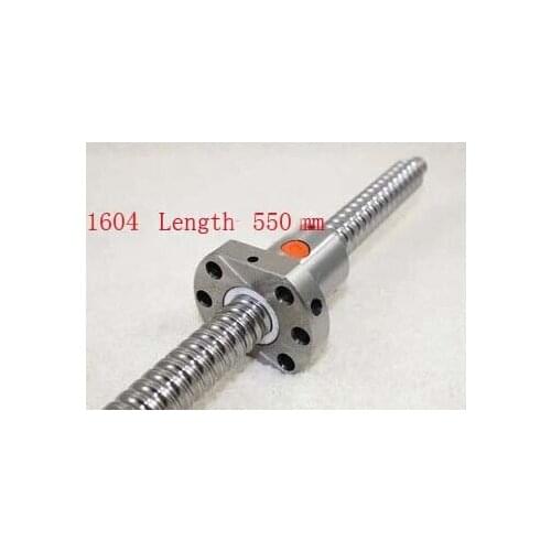 Acme Screws Diameter 16 mm Ballscrew SFU1604 Pitch 4 mm Length 550 mm with Ball nut CNC 3D Printer Parts