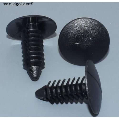 Worldgolden 100pcs Radiator Yoke, Fender & Bumper Shield Retainer for GM#11569768,15958694,Ford#388577S