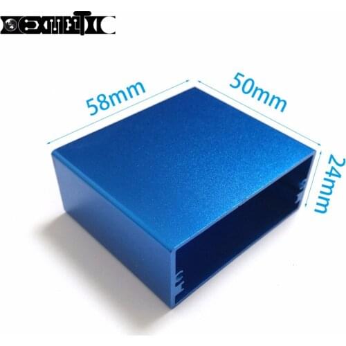 Aluminum Enclosure electrical project box power shell DIY 50*58*24mm NEW wholesale