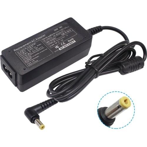 Power Supply 30W AC Adapter 19V 1.58A Battery Charger For Acer Aspire Laptop 5.5mm 1.7mm