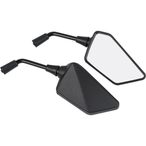 Motorcycle Black Rearview Mirrors For Kawasaki ER300 Z300 15-16 ER250 Z250 13-15 ER400 ER-4N 11-13