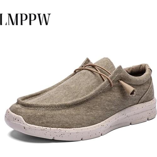 Men Canvas Shoes Loafers Men Casual Shoes Brand Comfortable Spring Autumn Fashion Breathable Male Flats Shoe Zapatos De Hombre2a