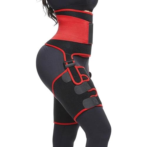 Neoprene Leg Shapers Sauna Thigh Trimmer Slimmer Body Shaper High Waist Trainer Sweat Shapewear Belt Control Panties