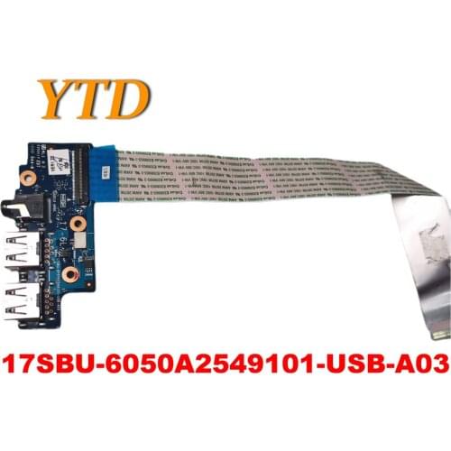 Original for HP Envy 17-J 17-J010us Audio USB board 17SBU-6050A2549101-USB-A03 tested good free shipping